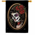 Patio Trasero 28 x 40 in. La Calavera Catrina House Flag with Fall Day of Dead Dbl-Sided Vertical Flags  Banner PA3910418